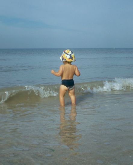   at Xmas-time 1974 in Clearwater Beach, Florida